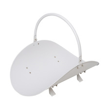 Ignite Nordic vedkurv hvit stål